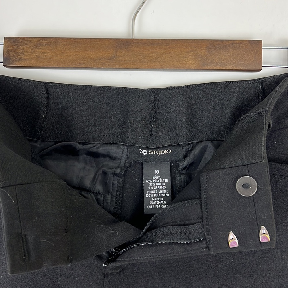 AB STUDIO Dress Pants Women’s inseam 27” size 10 - Picture 5 of 7